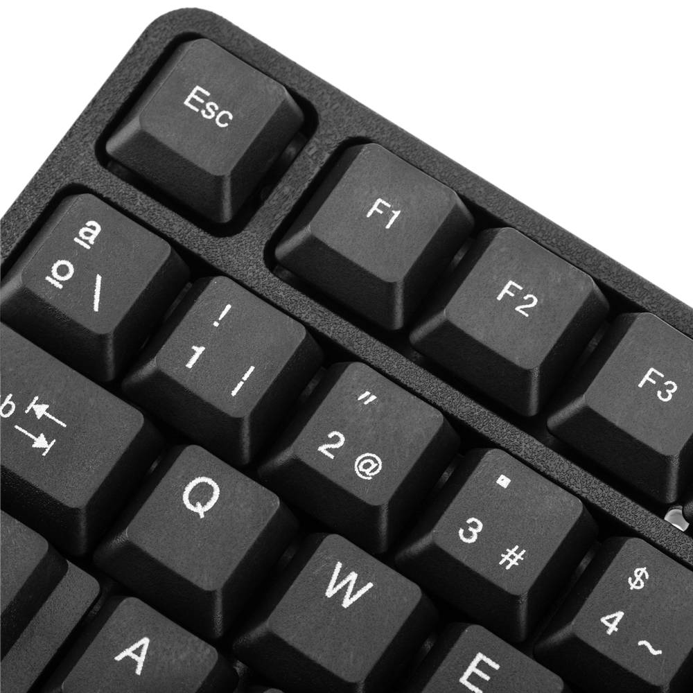 Gros plan d'un clavier noir et blanc photo – Photo Électronique