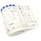 USB Flexible Keyboard Wireless 126-key multimedia and white