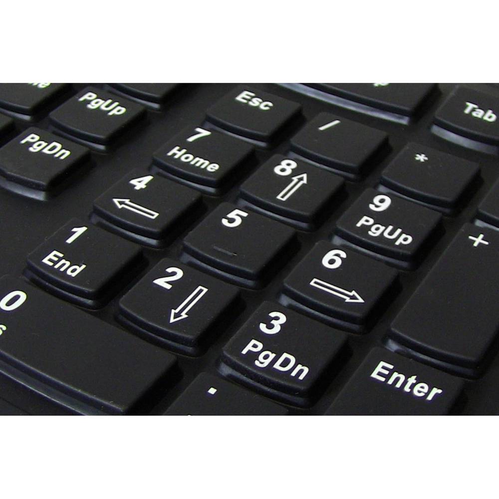 USB Flexible Numeric Keypad 33-key black and