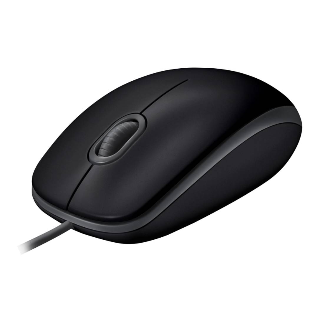 Cicha mysz optyczna USB Logitech Black B110 910-005508