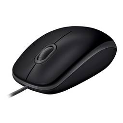 Logitech Black B110 Silent USB Optical Mouse 910-005508