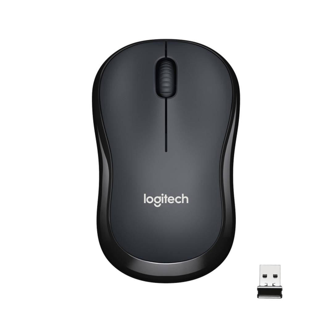 Logitech M220 silent black wireless mouse 910-004878