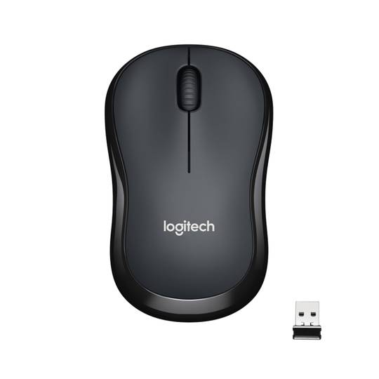 Logitech M220 silent black wireless mouse 910-004878