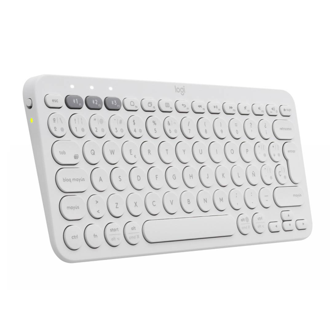 Klawiatura bezprzewodowa Logitech Raw White K380 920-009588