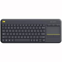 Logitech K400 Plus Schwarze kabellose Tastatur 920-007137