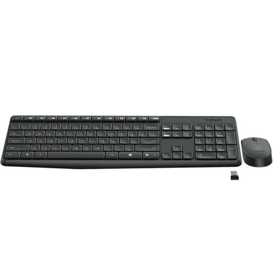 Logitech Hungarian MK235 Wireless Keyboard and Mouse Combo 920-007933