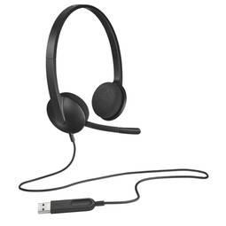 Fone de ouvido Logitech H340 com microfone 981-000475