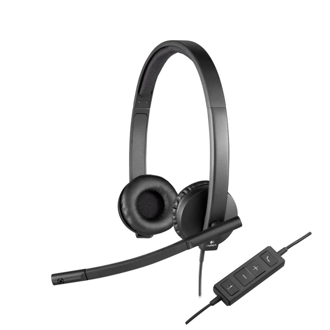 Zestaw słuchawkowy Logitech H570e z mikrofonem 981-000575