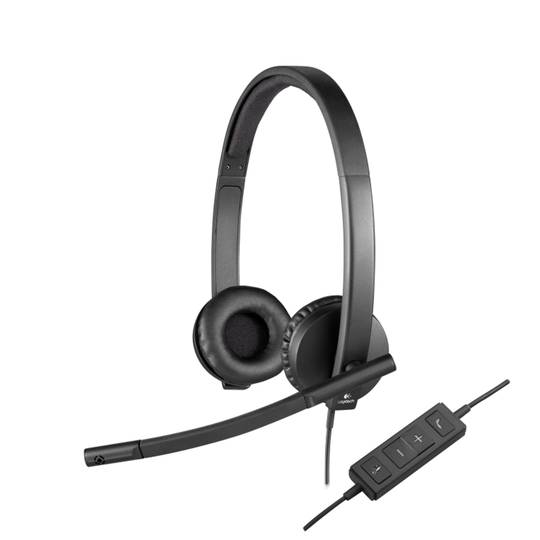 Zestaw słuchawkowy Logitech H570e z mikrofonem 981-000575