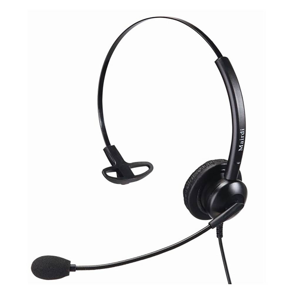 Prosty zestaw słuchawkowy z mikrofonem zgodny z modelem Plantronics QD KG01