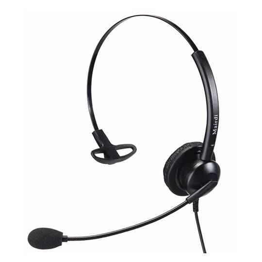 Prosty zestaw słuchawkowy z mikrofonem zgodny z modelem Plantronics QD KG01