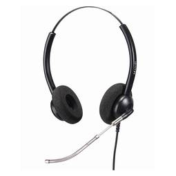 Podwójny zestaw słuchawkowy z mikrofonem zgodny z modelem Plantronics QD KG04