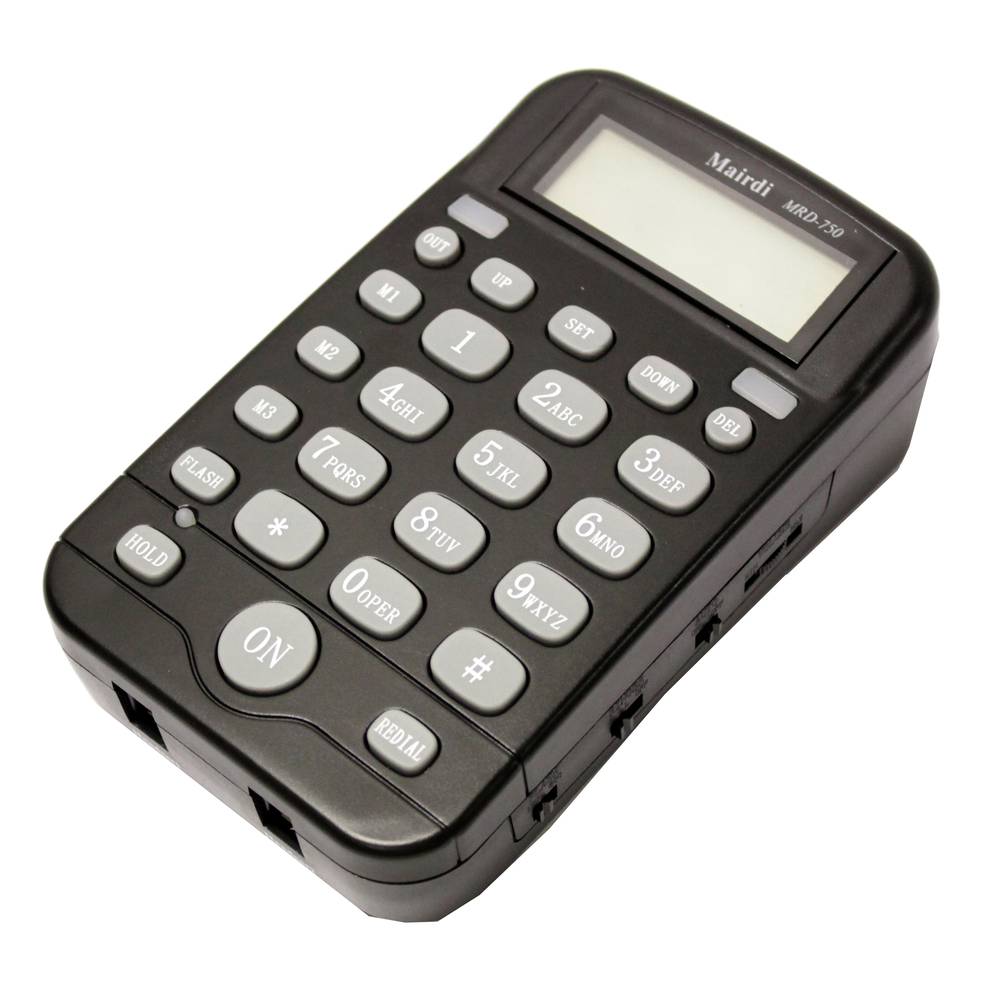 Marcador telefónico para 2 auriculares con micrófono modelo KG42