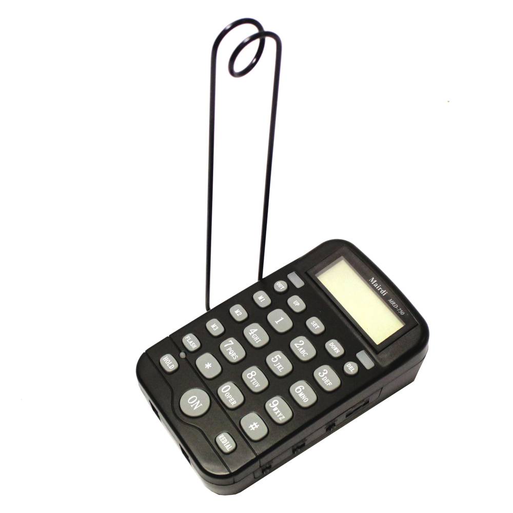 Marcador telefónico para 2 auriculares con micrófono modelo KG42