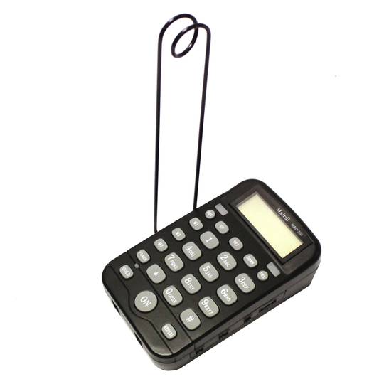 Marcador telefónico para 2 auriculares con micrófono modelo KG42