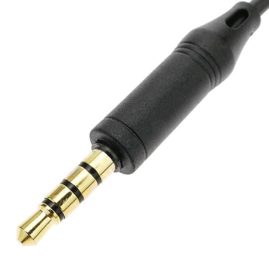 Kabel kompatibel mit Plantronics QD zur Minianschluss 3,5 mm 4-polig 50 cm