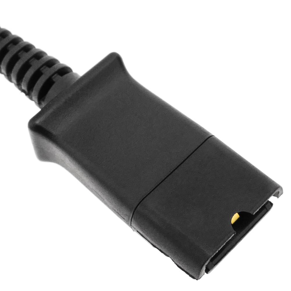 Kabel adaptera telefonicznego zgodny z szybkim rozłączaniem Plantronics do 3-pinowego gniazda 2,5 mm