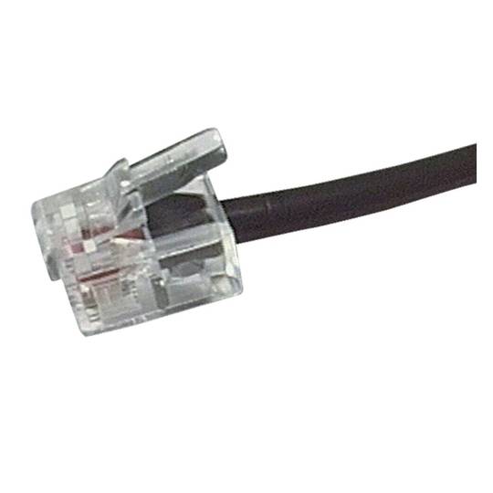 Cable compatible with Plantronics QD to RJ9 phone for Avaya 1600 9600