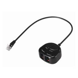 RJ9 duplicator phone with mute function