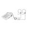 Duplicador RJ9 para teléfono con función de mute