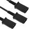 Duplicator cable compatible with Plantronics QD 40cm with volume