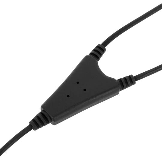 Duplicator cable compatible with Plantronics QD 40cm with volume