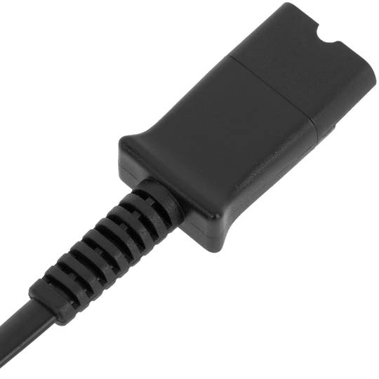 Duplicator cable compatible with Plantronics QD 40cm with volume