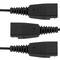 Cable duplicador compatible con GN Netcom QD de 40cm