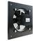 Estrattore d'aria a muro di 200 mm per la ventilazione industriale 2550 rpm quadrati 310x310x48 mm