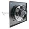 Estrattore d'aria a muro di 200 mm per la ventilazione industriale 2550 rpm quadrati 310x310x48 mm