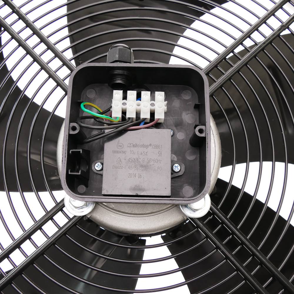 Extractor de aire de pared para ventilación industrial distribuido por  CABLEMATIC ® 