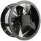 Ducting industrial air extractor fan of 200 mm for inline ventilation 2550 rpm round 260x260x180 mm