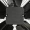 Ducting industrial air extractor fan of 200 mm for inline ventilation 2550 rpm round 260x260x180 mm