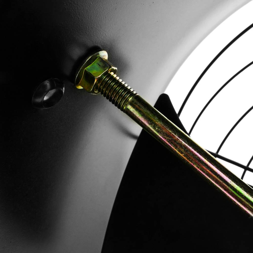 Estrattore d'aria per tubo di 300 mm per la ventilazione industriale 2550 rpm tondo 360x360x180 mm