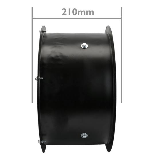 Abluftventilator von 400 mm für Inline-Belüftung 1360 rpm rund 470x470x210 mm