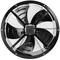 Ducting industrial air extractor fan of 600 mm for inline ventilation 1350 rpm round 670x670x280 mm