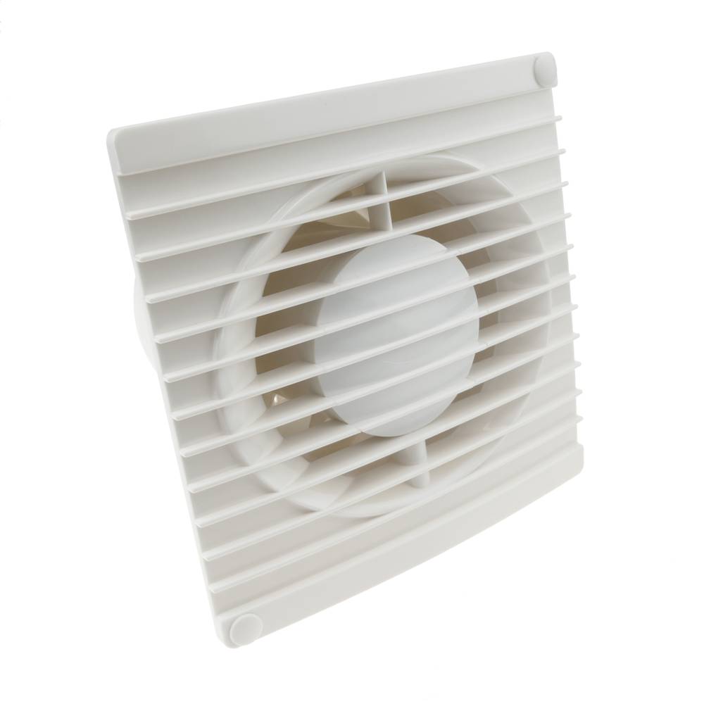 Extractor fan of 104mm diameter with timer for cleaning bathroom storage room garage