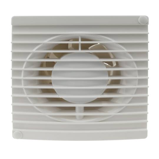 Extractor fan of 104mm diameter with timer for cleaning bathroom storage room garage