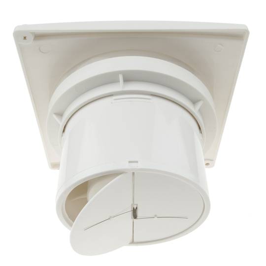 Extractor fan of 104mm diameter with timer for cleaning bathroom storage room garage