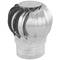 Barret extractor de fums galvanitzat giratori per a tub de 100 mm de diàmetre