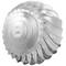 Sombrero extractor de humos galvanizado giratorio para tubo de 360 mm de diámetro