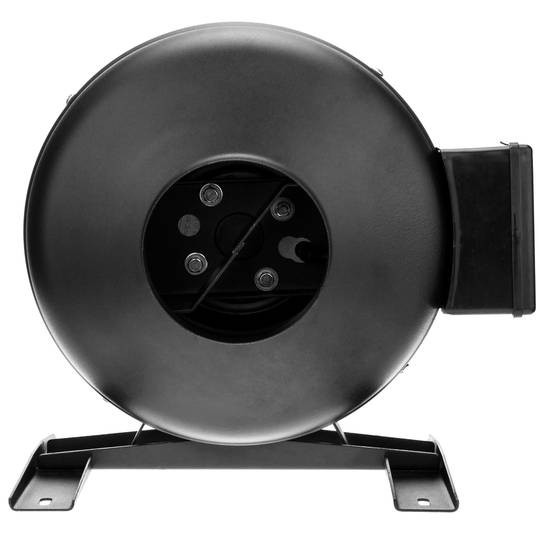Ventoinha Exaustor de tubo de 125 mm. Extrator em linha de duto para ventilação industrial