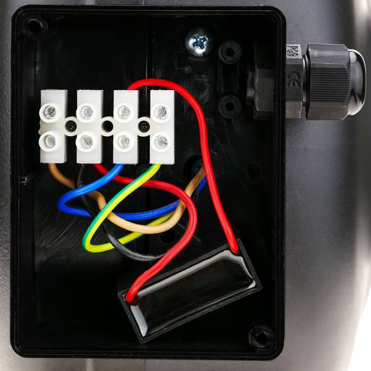 Ventoinha Exaustor de tubo de 125 mm. Extrator em linha de duto para ventilação industrial