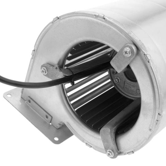 Extractor d'aire centrífug radial per a ventilació industrial 1320 rpm rectangular 269x236x217 mm