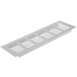 Grille de ventilation pour plinthes base en aluminium 250x80mm