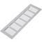 Grelha de ventilação para placa de base de alumínio 250x80mm