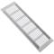 Grelha de ventilação para placa de base de alumínio 250x80mm