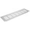Ventilation grid for baseboard plate aluminum 300x80mm