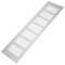 Ventilation grid for baseboard plate aluminum 300x80mm