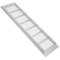 Ventilation grid for baseboard plate aluminum 300x80mm